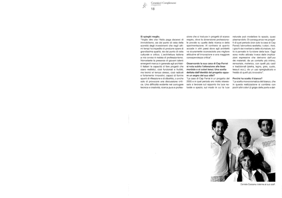 'Di Bianco e di Luce' - 2009