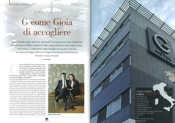 'G come Gioia di Accogliere' - 2010